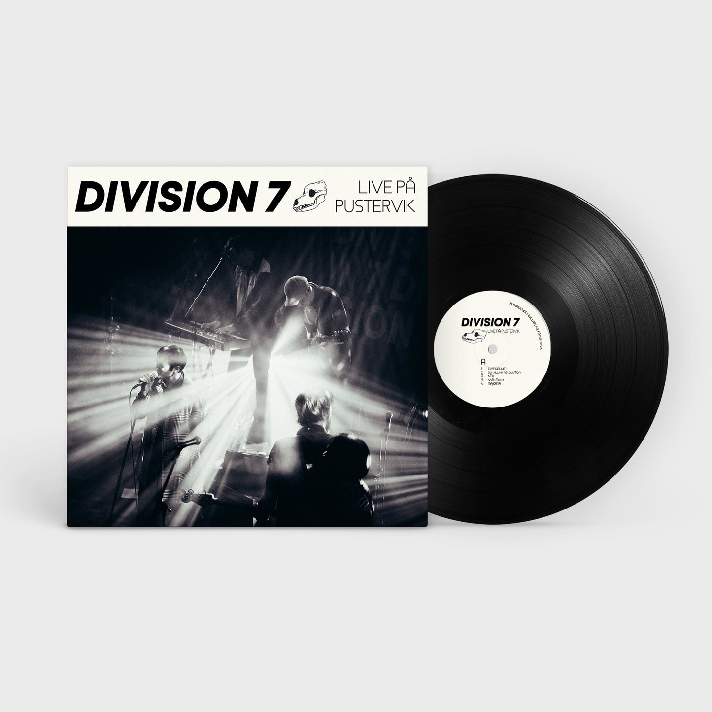 Division 7 - Hundhuvudet rullar (Live på Pustervik) (LP) - (PRE-SALE)