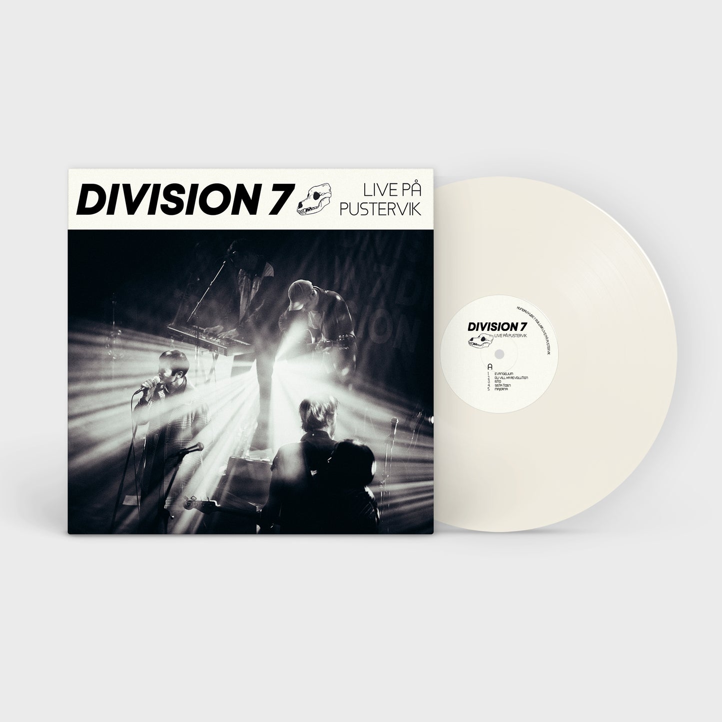 Division 7 - Hundhuvudet rullar (Live på Pustervik) (LP) - (PRE-SALE)